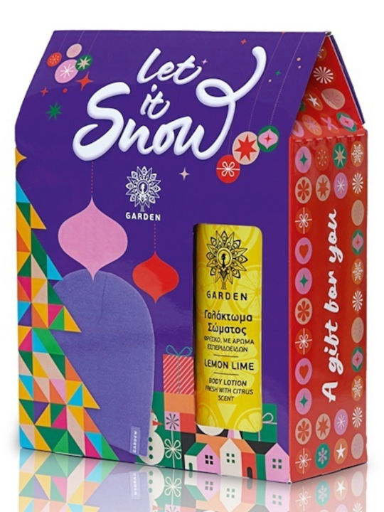 Garden Let It Snow Σετ Περιποίησης για Ενυδάτωση Lemon Lime 2τμχ