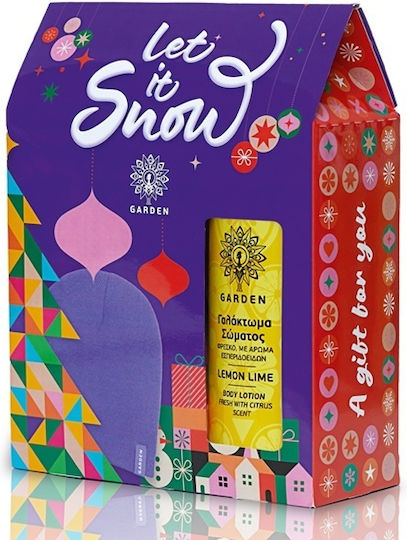 Garden Let It Snow Skin Care Set for Moisturizing Lemon Lime 2pcs