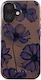 Burga Fashion Tough Back Cover Πλαστικό / Σιλικόνης Καφέ (iPhone 16)
