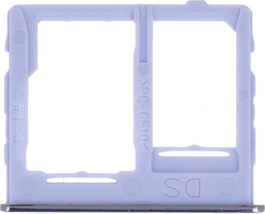 Sim-Kartenhalterung Lila für Samsung Galaxy A32 5G A326