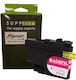 Planetink Kompatible Tintenstrahldrucker-Tintenpatrone Bruder LC427XLM 51ml Magenta 1Stück