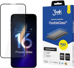 3MK Tempered Glass 1pcs Black (iPhone 16 Pro)