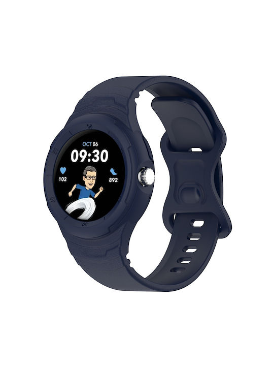 Techsuit Λουράκι Σιλικόνης Navy Μπλε (Google Pixel Watch 1 / 2 / 3 / 4 41mm)