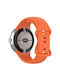 Techsuit Каишка Силикон Оранжев (Google Pixel Watch 1 / 2 / 3 / 4 41мм)