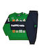Kinder Sweatpants Set - Jogginganzug Green/Blue