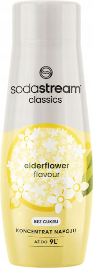 Elderflower Black Sodastream Syrup Without Concentrate Zero Sugar 440ml