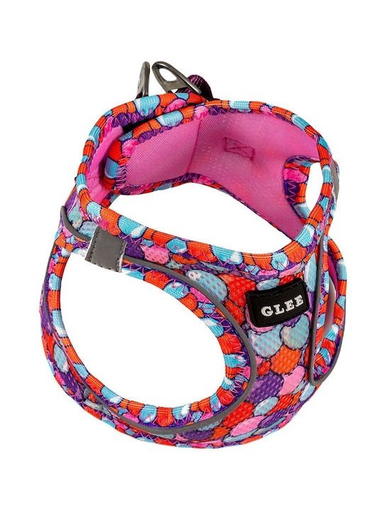 Ham pentru câini Glee Balon Tip Șa 2xsmall A:24-28cm B:28-32cm Fuchsia