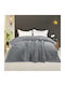 Borea Duvet Cover Queen 220x240cm Adeline Grey