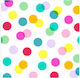 Polka Dot Colored Napkins Set of 20 25x25cm