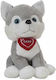 BigBuy Plush Dog 22 cm