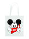 TKT Cotton Shopping Bag in White color