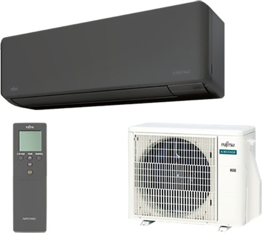 Fujitsu Series KM ASEH Κλιματιστικό Inverter 9000 BTU A++/A+ με WiFi και Φίλτρο κατεχίνης μήλου Black