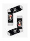 Nodo Baumwollsocken Designs Mozart Schwarz