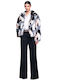 Women's Fabric Trousers Colored