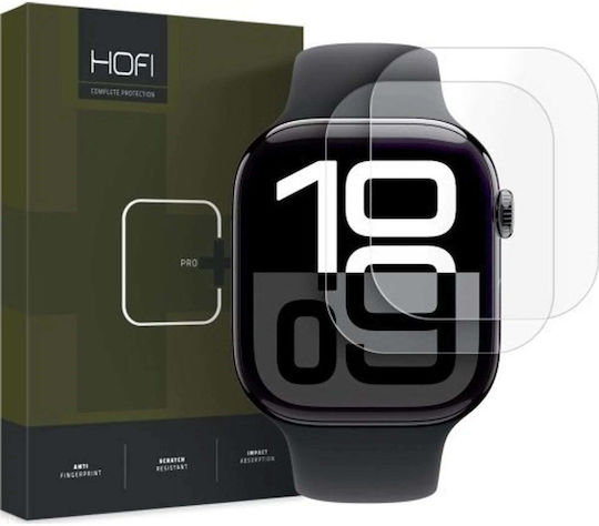 Hofi Hydroflex Pro+ Screen Protector for the Apple Watch 10 (46 mm) 2pcs