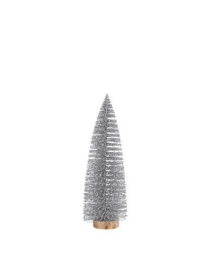 Weihnachtsdekoration Baum Klassisch Silber