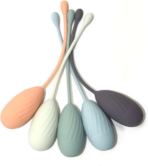 Set de Bile Vaginale din Silicon Sexopolis Wellness Kegel Exerciser Bullet Premium Silicone Kegel Ball Set Multicolor