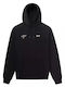 Sweatshirt mit Kapuze Jet Schwarz