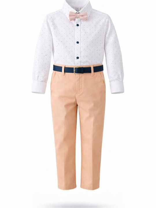 Kinder-Set mit Hose Winter 2Stück Beige