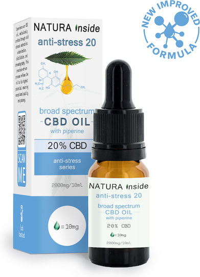 Neuroxtracts Масло Канабис в Капки с 20% CBD & с 20% CBG 10мл