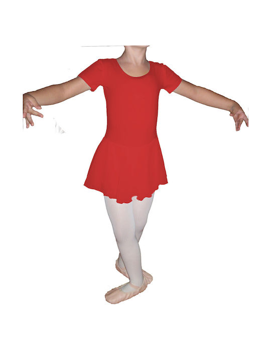 Kokoracostume Kids Dance Bodysuit Red