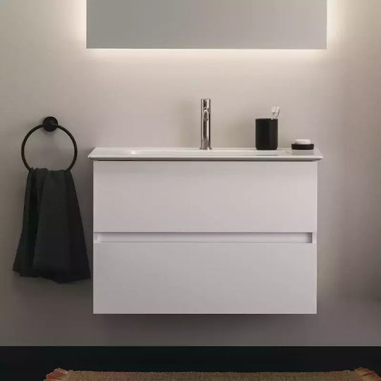 Ideal Standard Waschtisch mit Waschbecken White Glossy
