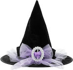 Purple Witch Hat with Tulle