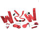 XR BDSM Kit in Red Color 11pcs