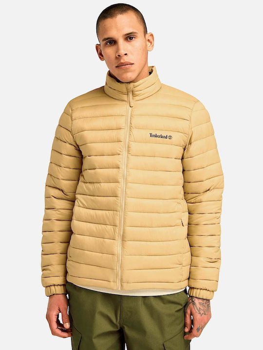 Timberland Μπουφάν Puffer Αδιάβροχο Μπεζ