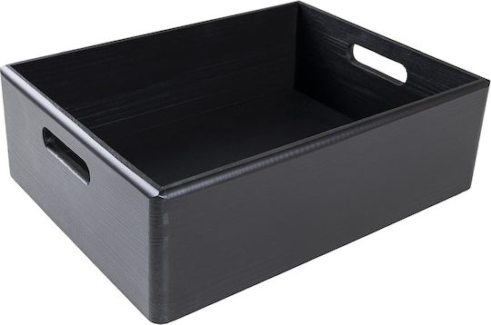 Creative Decorațiune Ladă de Grădină Lemn 40bucx30bucx13buc JAN-CD-SN140-BLACK