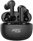 ATC ATC-26 ENC In-ear Bluetooth Handsfree Earphones with Charging Case Black