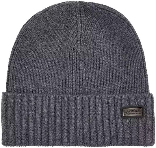 Beanie Männer Beanie Gestrickt in Gray Farbe