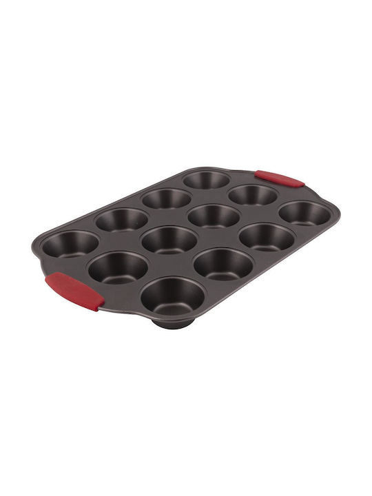 Lamart Backform Törtchen/Muffins Rostfreier Stahl 41x26.7x3cm 1cm