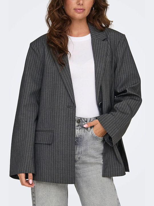 Only Blazer pentru femei Sacou Grey