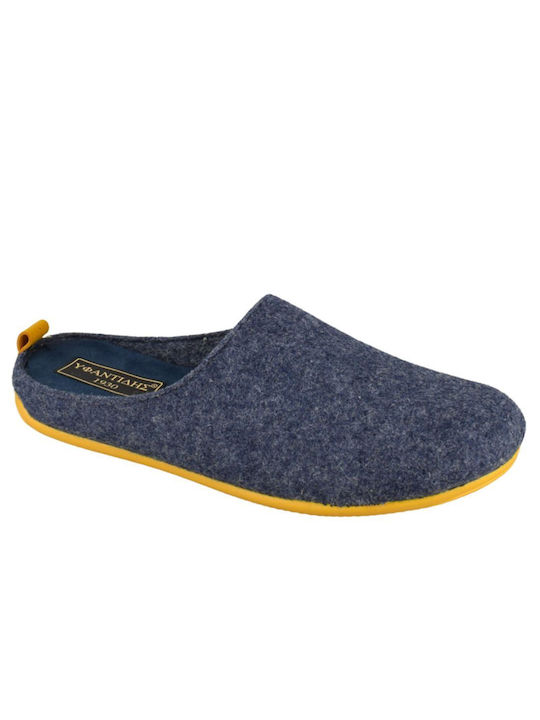 Yfantidis Men's Slipper Blue