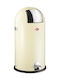 Trash Basket 40l Kickboy Beige Wesco