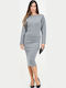 Gonna Midi Skirt Grey