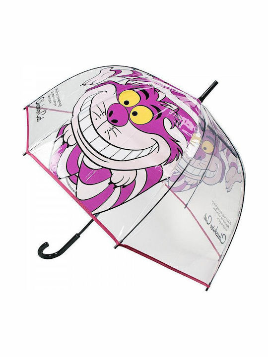 Cerda Umbrelă pentru copii Baston Alice în Țara Minunilor Violet cu diametrul de 61cm.