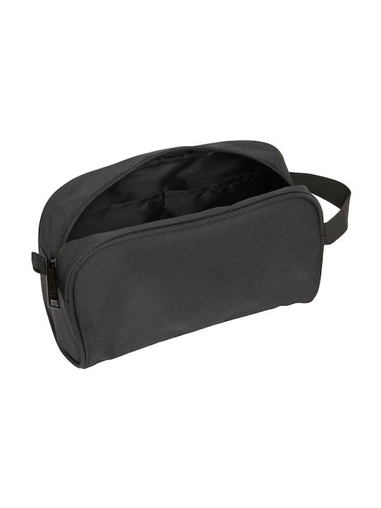 Safta Toiletry Bag in Black color 24cm