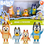 Bluey Figures 4 Pieces