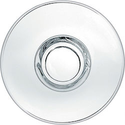 Borgonovo Farfurie de Ceșcuță Sticlă Transparent (1buc)