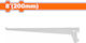 Wadfow Heavy-Duty Metallic Corner Shelf White 20pcs WZJ6320