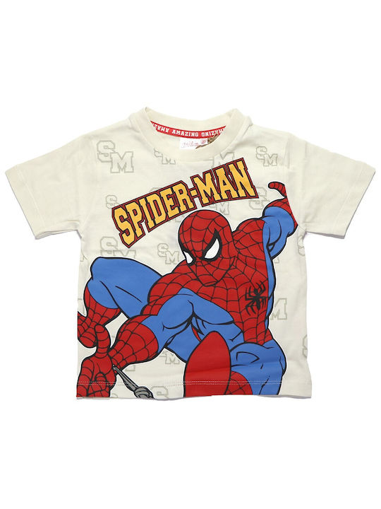 Marvel Kids Blouse Short Sleeve Ecru