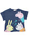 Kids' Shirt Short Sleeve Dark Blue