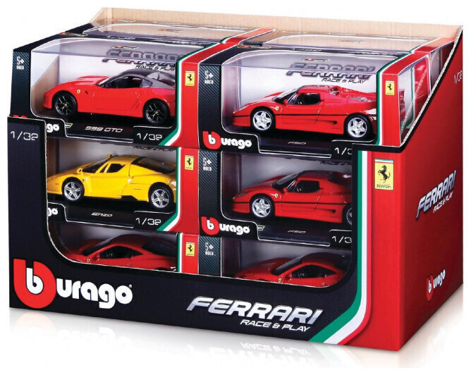 Bburago Play Ferrari Mașinuță 1:32 Pentru 5+ Ani (Diverse Modele