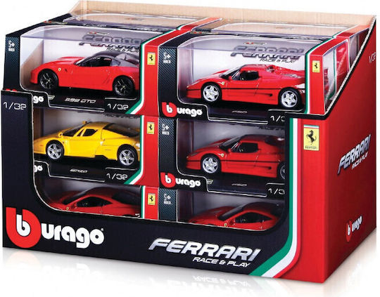 Bburago Play Ferrari Αυτοκινητάκι 1:32 για 5+ Ετών (Διάφορα Σχέδια) 1τμχ