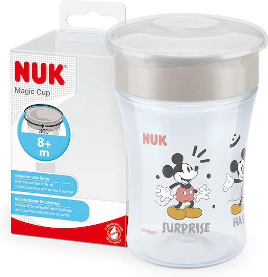 Nuk Baby Cup Magic Cup made of Plastic Gray 230ml