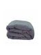 BS Collection Duvet Queen with Microfiber Filling 220x240cm GREY DUST 270 GSMGsm