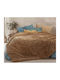 Nef-Nef Homeware Duvet Cover Single 160x220cm District Curry 300 GSMGsm