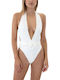 Ολόσωμο Μαγιό Floral Λευκό (White)